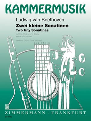 Parcourir les pages de 2 Kleine Sonatinen - Flöte Violine Gitarre - BEETHOVEN - Partition