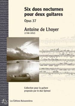 Six duos nocturnes d'une exécution facile pour deux guitares, opus 37 