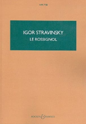 Le Rossignol - Score STRAVINSKY Partition Grand format