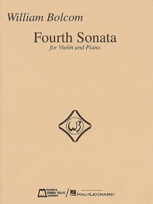 Fourth Sonata for Violin and Piano William Bolcom Partition Violon