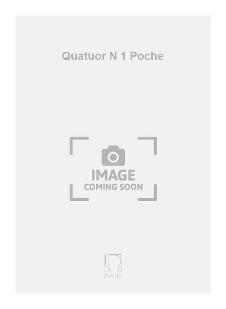 Quatuor Ă cordes n° 1 - Conducteur - Henri Sauguet - Partition