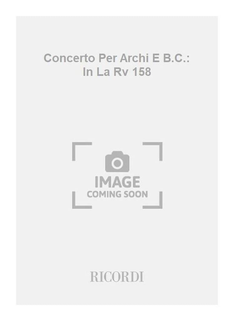 Concerto en La Maj. - F. 11 n° 4 - Matériel - VIVALDI - Partition