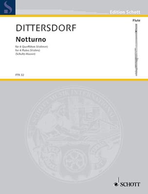 Notturno - 4 Flöten o. Violinen - Carl Ditters von Dittersdorf