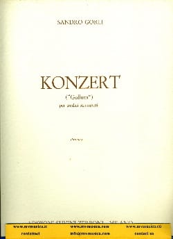 Konzert - Partitura Sandro Gorli Partition Grand format