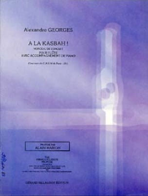 A la Kasbah ! - Alexandre Georges - Partition - Flûte traversière