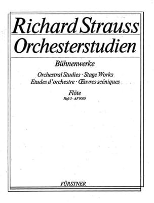 Orchesterstudien Bühnenwerke - Bd. 3 - Richard Strauss - Partition