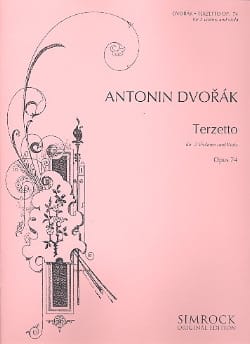Terzetto op. 74 - 2 Violinen Viola - Stimmen DVORAK Partition Trios