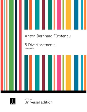 6 Divertissements - Flûte - Anton Bernhard Fürstenau - Partition