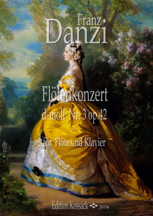 Concerto pour Flûte et Piano N° 3 Opus 42 - Franz Danzi - Partition