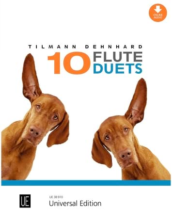 10 Flute Duets Tilmann Dehnhard Partition Flûte traversière