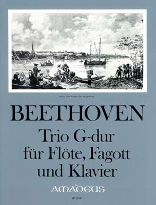 Trio en Sol Majeur WoO 37 BEETHOVEN Partition Trios