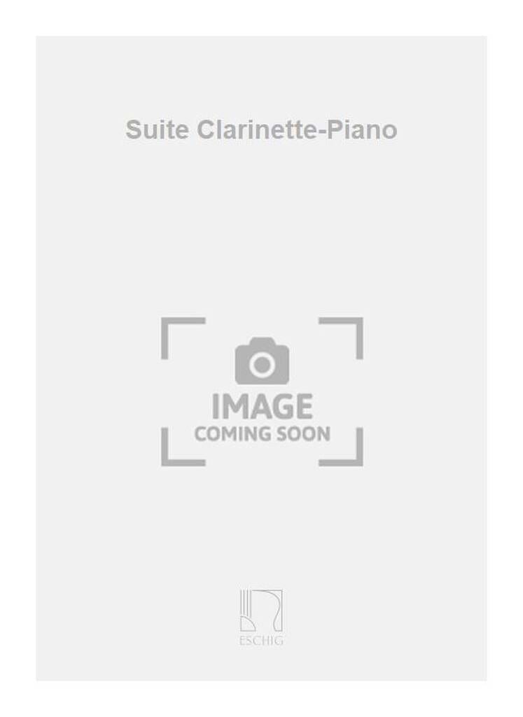 Suite Henri Sauguet Partition Clarinette
