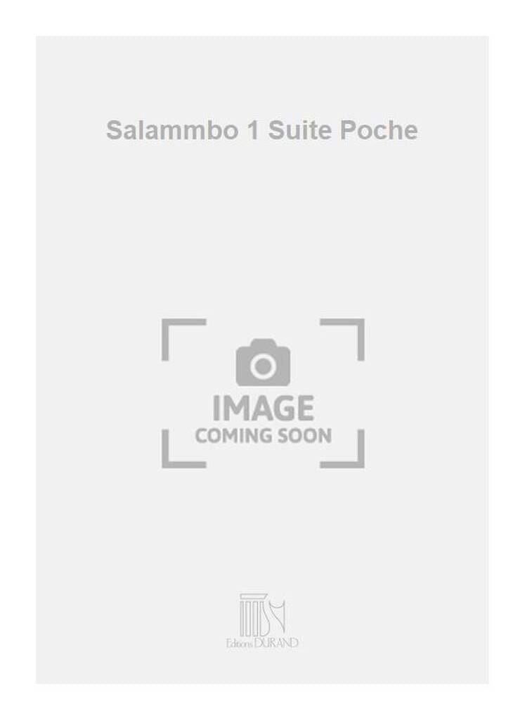 Salammbo 1 Suite Conducteur Florent Schmitt Partition Petit format