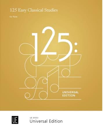 125 Easy Classical Studies - Flute (EDITION 125) - Franz Vester