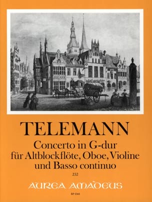 Concerto in G-Dur TWV 43 : G6 - Altblockflöte Oboe Violine BC