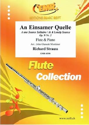 An Einsamer Quelle Richard Strauss Partition Flûte traversière