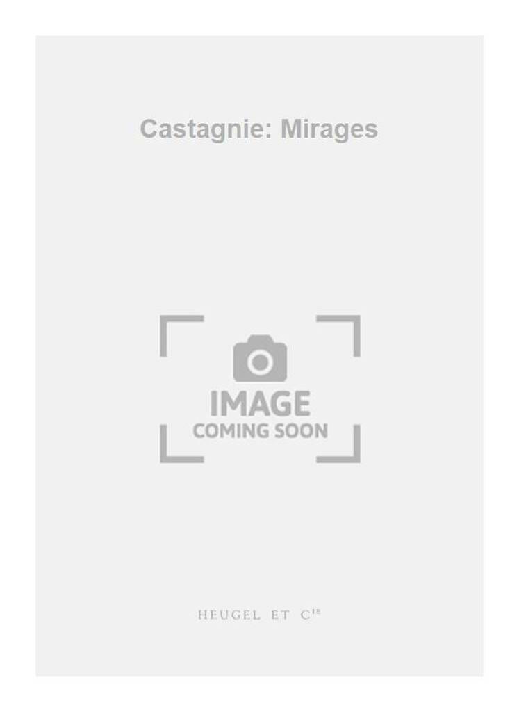 Mirages Gérhard Castanié Partition Violon