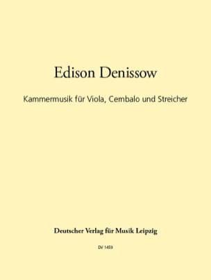 Kammermusik Edison Denisov Partition Grand format