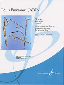 Sonate en la majeur op. 13 n° 2 - Louis-Emmanuel Jadin - Partition