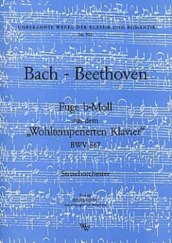 Fuge b-moll BWV 867 - Streichorchester - Partitur + Stimmen