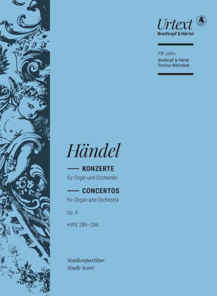 Concertos pour Orgue, op. 4 HAENDEL Partition Petit format
