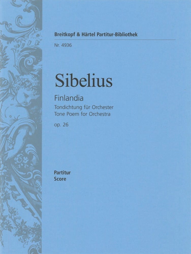 Finlandia, Op. 26 SIBELIUS Partition Grand format