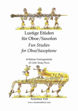 Lustige Etüden - Hautbois Veit Anselma Partition Hautbois