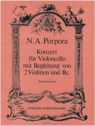 Konzert A-Moll Für Violoncello - Nicola Antonio Porpora - Partition