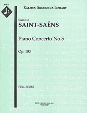 Concerto Pour Piano et Orchestre N° 5 en Fa Majeur Op 103
