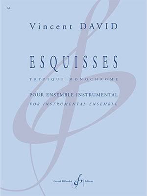 Esquisses Vincent David Partition