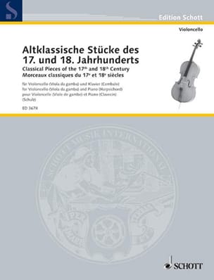 Altklassische Stücke des 17. und 18. Jahrhunderts - Walter Schulz
