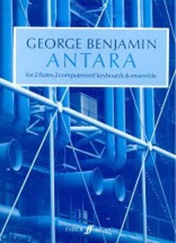 Antara - Score George Benjamin Partition Grand format