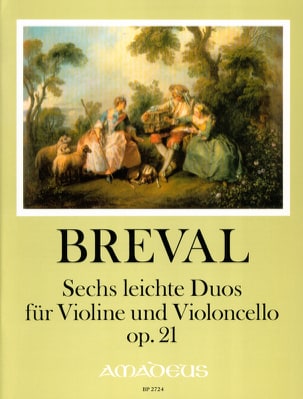 6 Duos faciles, op. 21 - Violon et violoncelle - Jean-Baptiste Bréval