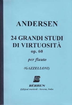 24 Grandi Studi di virtuosita op. 60 - ANDERSEN - Partition