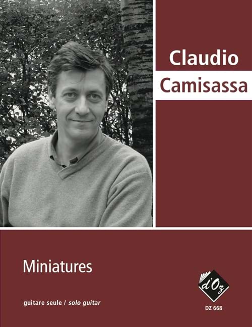 Miniatures - Claudio Camisassa - Partition - Guitare