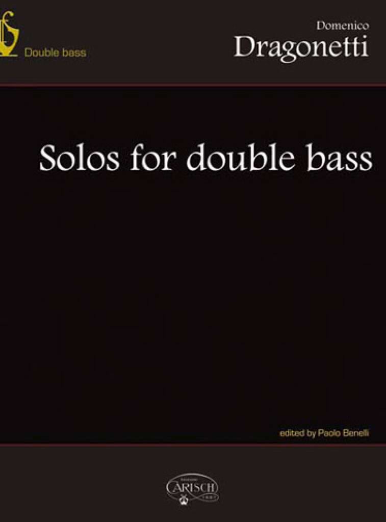 Solos For Double Bass Dragonetti Partition