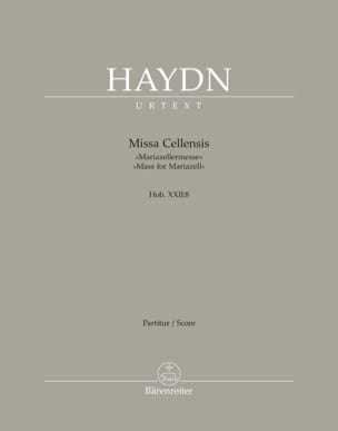 Missa Cellensis - Conducteur Joseph Haydn Partition Grand format