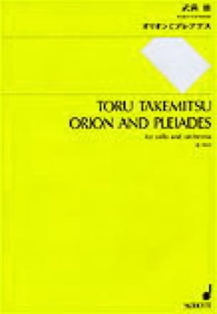 Orion and Pleiades - Partitur TAKEMITSU Partition Grand format