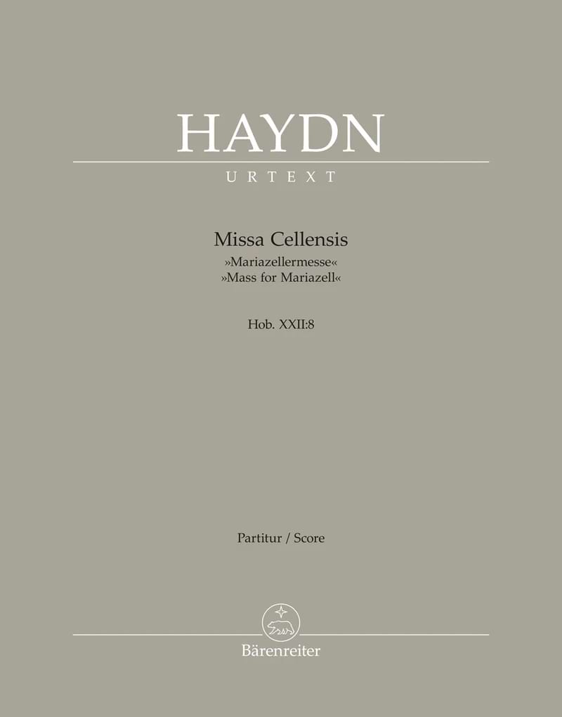 Missa Cellensis - Conducteur - Joseph Haydn - Partition - Grand format