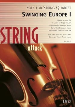 Swinging Europe 1 - Quatuor à cordes Traditionnels Partition Quatuors
