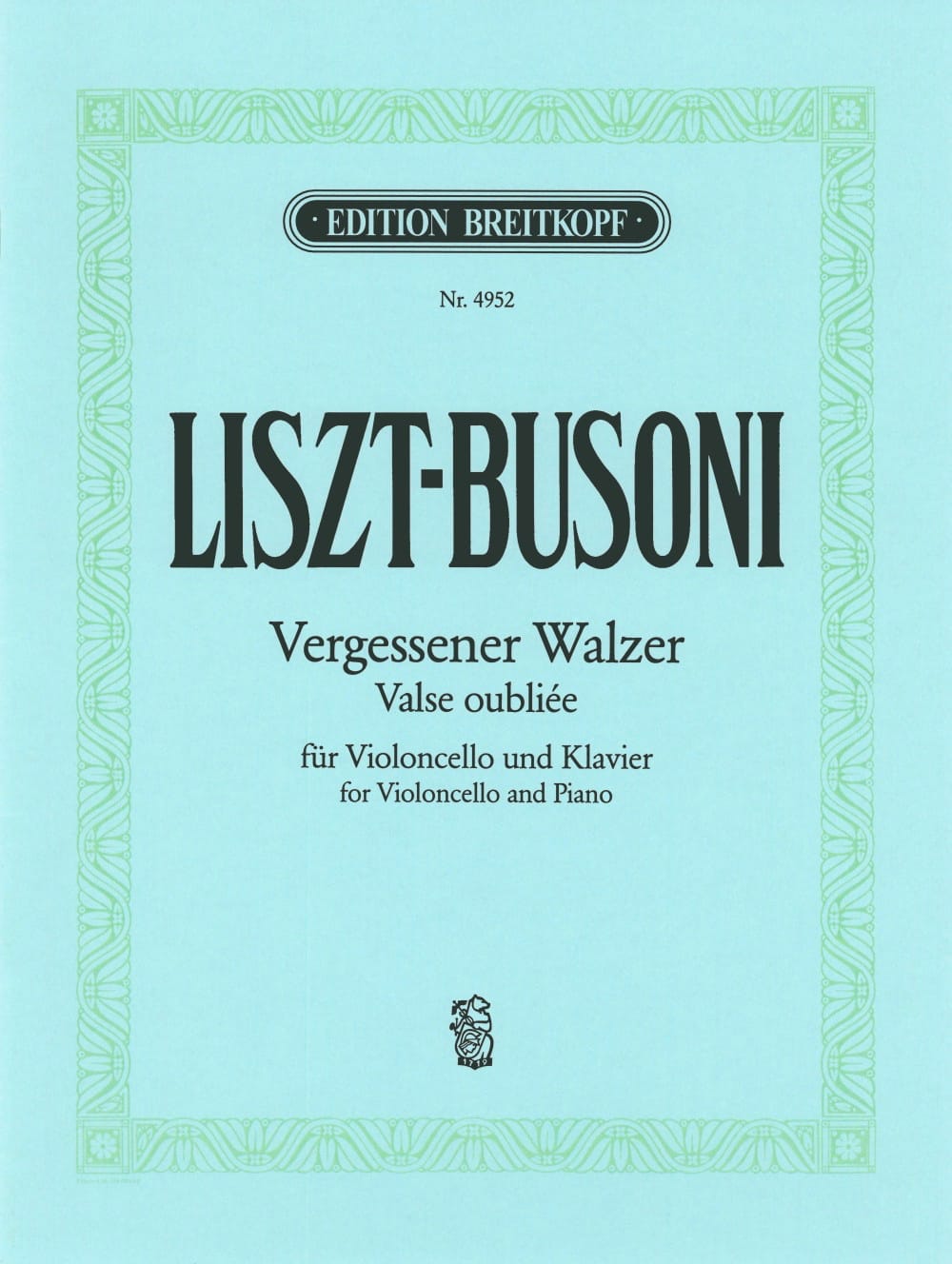 Vergessener Walzer - Liszt Franz / Busoni Ferruccio - Partition