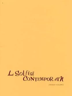 Le Solfège Contemporain Volume 1 - Elève - Albert Beaucamp - Partition