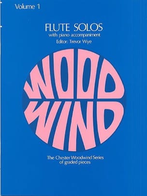 Flute solos - Volume 1 - Flute piano - Trevor Wye - Partition