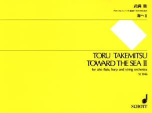Toward the Sea 2 - Score TAKEMITSU Partition Grand format