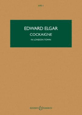 Cockaigne - Conducteur Edward Elgar Partition Grand format