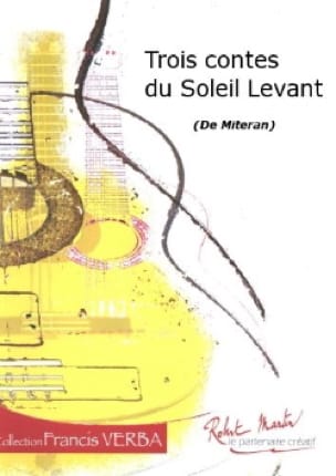 3 Contes du soleil levant Alain Mitéran Partition Guitare
