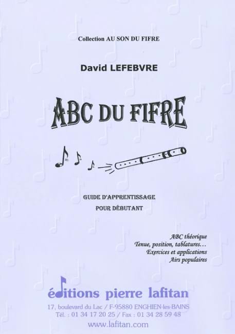 Abc Du Fifre David Lefebvre Partition