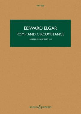 Pomp and Circumstance - Conducteur Edward Elgar Partition Grand format