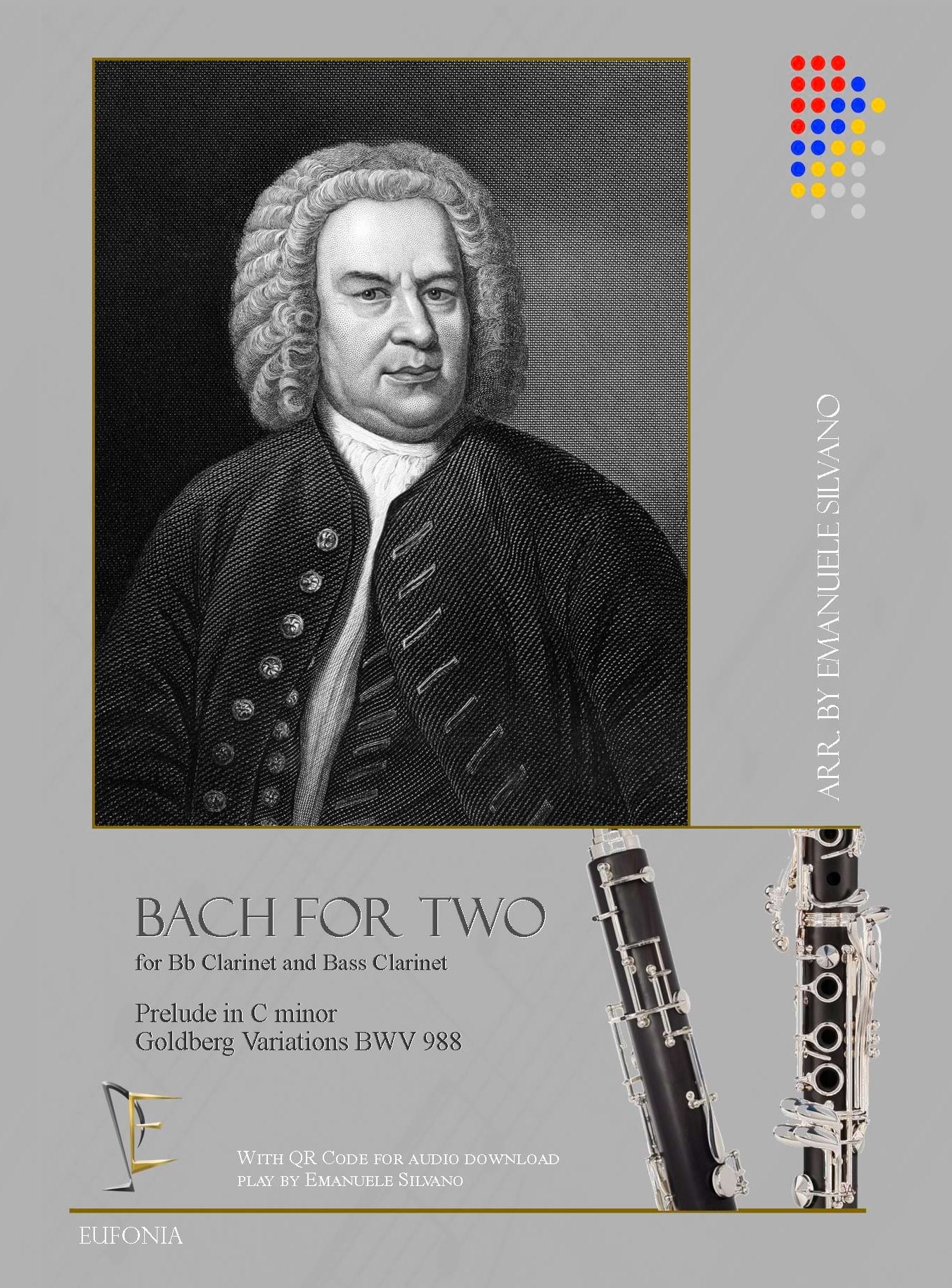 BACH FOR TWO - Michele Mangani - Partition - Clarinette