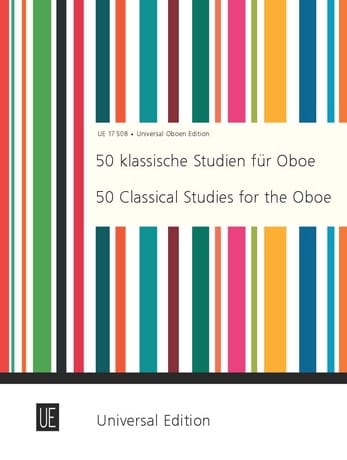 50 Klassische Studien für Oboe - Joppig Gunther / McColl Anthony